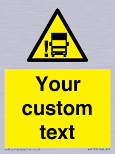 Custom warning blindspot